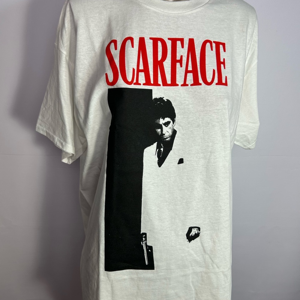 Scarface Graphic T-Shirt - White NWOT